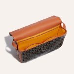 Goyard Belvedere MM Bag Black & Tan - Image 4